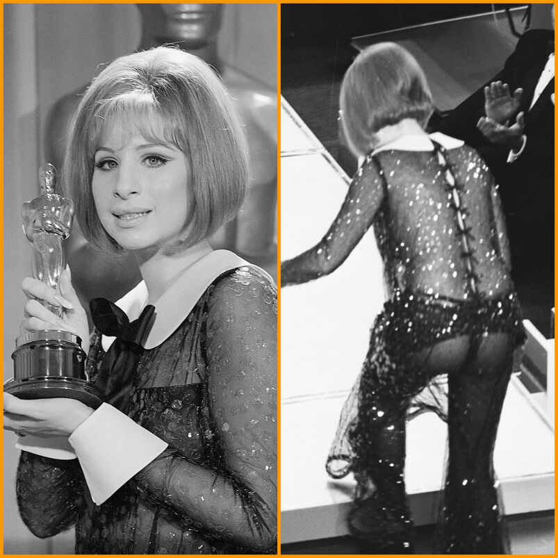 Barbra Streisand at the 1969 Oscars