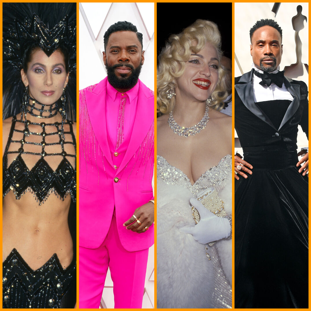 Cher, Colman Domingo, Madonna, Billy Porter at the Oscars