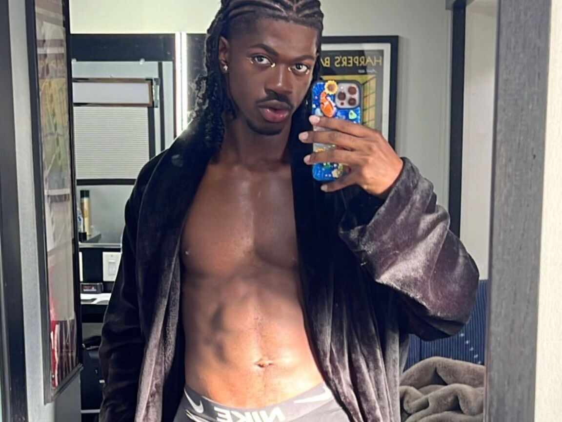 Lil Nas X s impressive underwear selfie proves what a huge star he