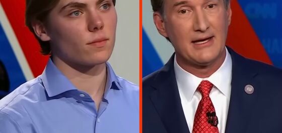 WATCH: This bold trans student stumps anti-LGBTQ Gov. Glenn Youngkin with the most basic question