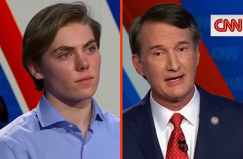 A transgender student named Niko faces off against Governor Glenn Youngkin at a CNN town hall.