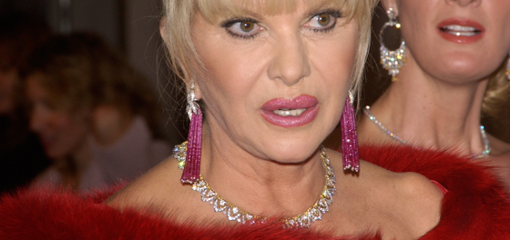 Another crazy story about Ivana Trump just broke eight months after her totally-not-suspicious death