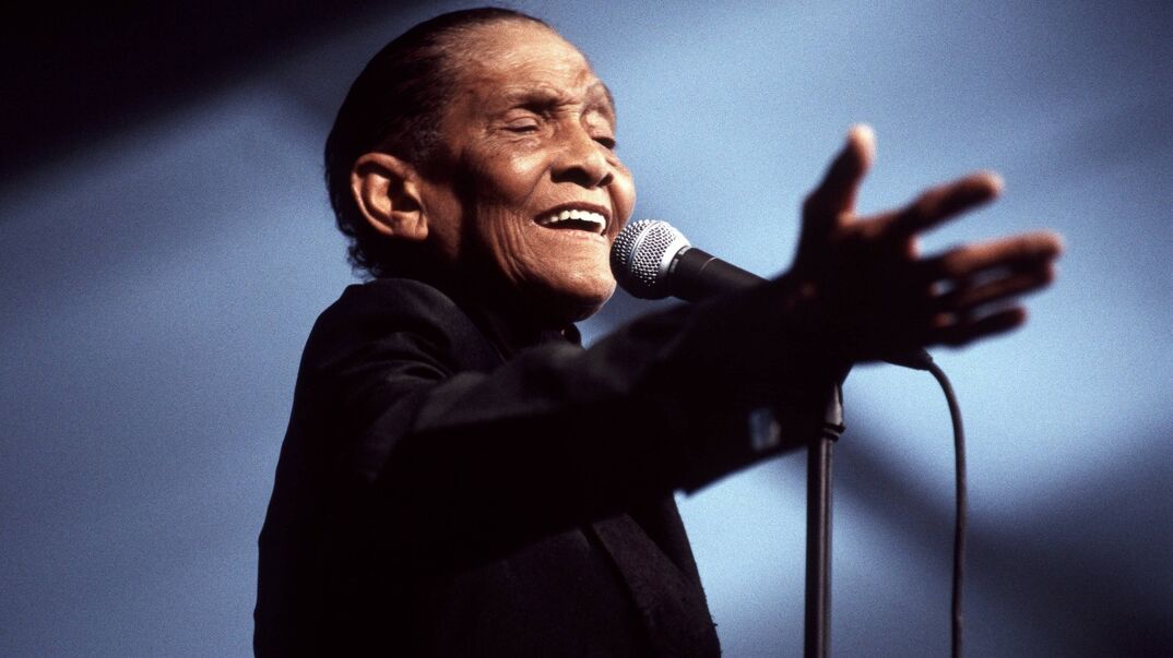 Jimmy Scott performs at the New Orleans Jazz.