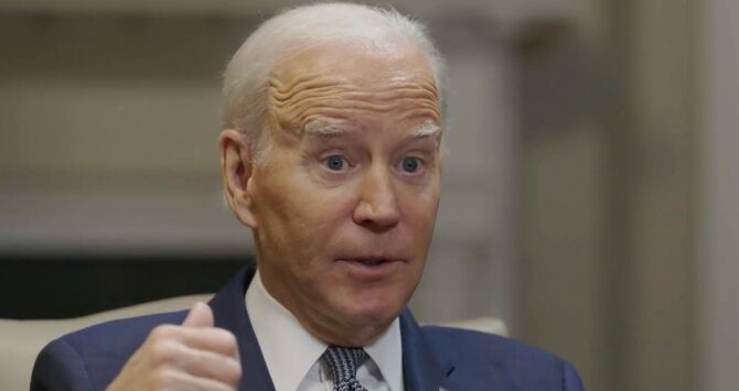 President Joe Biden recalls seeing two men kissing when he was still in high school