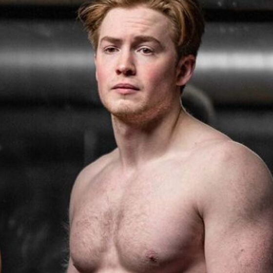 Kit Connor is seriously pumped up in new gym photos