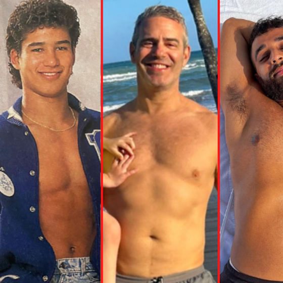 Mario Lopez’s flashback, Shawn Mendes’ sunburn, & Andy Cohen’s dad bod