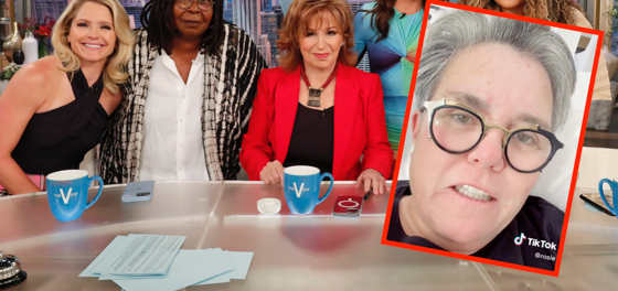 Rosie O'Donnell addresses rumors she's returning to 'The View' in another amazing TikTok