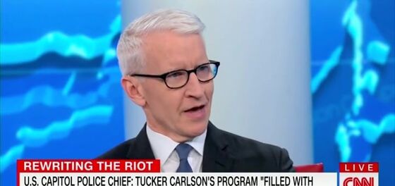 Anderson Cooper expertly shades pants-pissing Tucker Carlson over his bullsh*t January 6 report