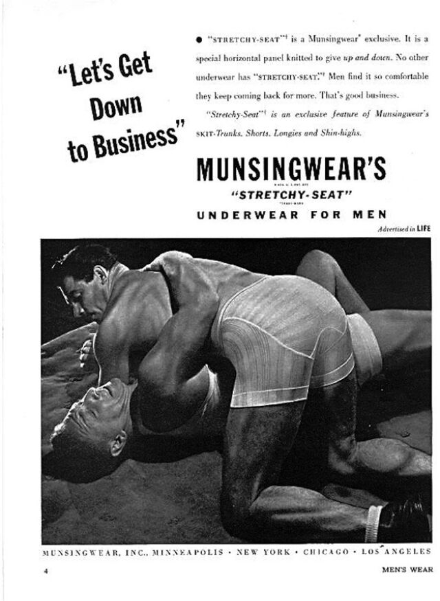 PHOTOS 25 vintage male underwear ads a brief history on undies