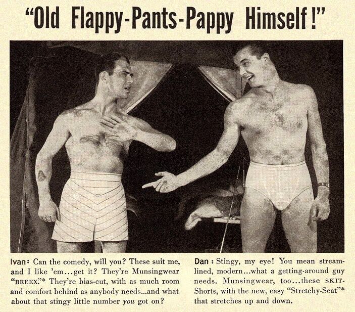 PHOTOS 25 vintage male underwear ads a brief history on undies