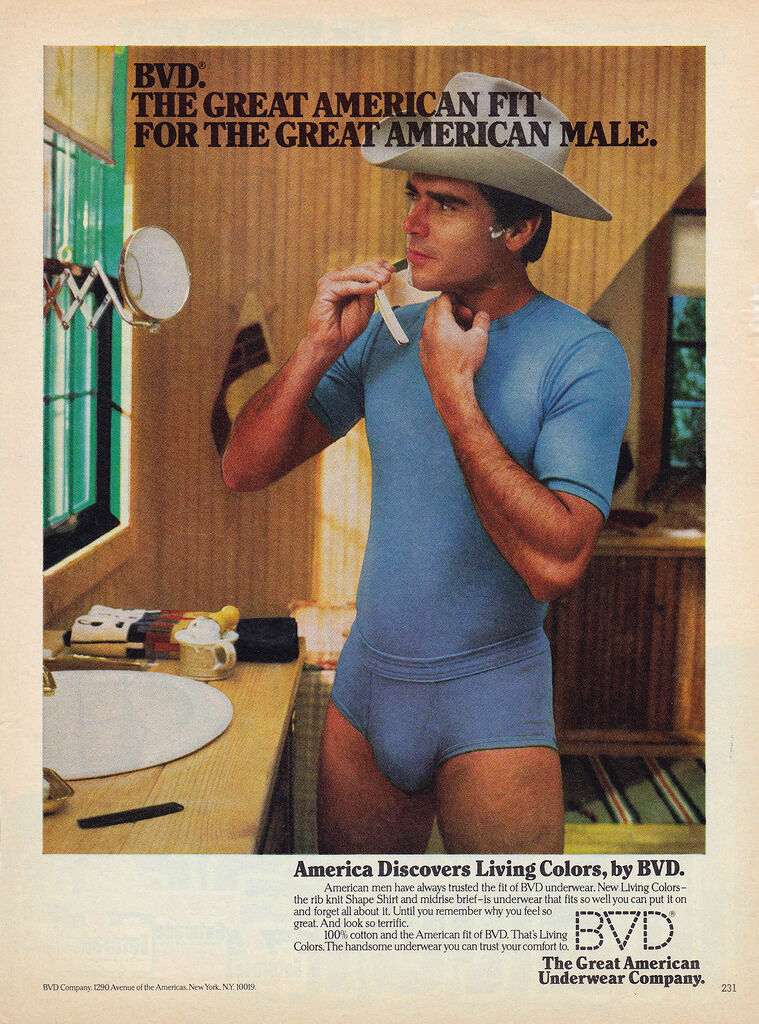 PHOTOS 25 vintage male underwear ads a brief history on undies