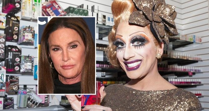 Caitlyn Jenner and Bianca Del Rio (