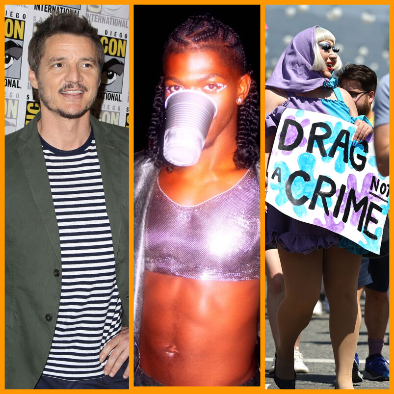 Pedro Pascal, Lil Nax and the Weho Drag Queen March