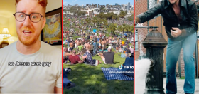 Pedro Pascal’s open hydrant, summer in San Francisco, & proof of gay Jesus