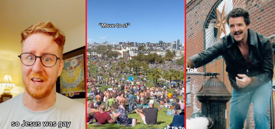Pedro Pascal’s open hydrant, summer in San Francisco, & proof of gay Jesus