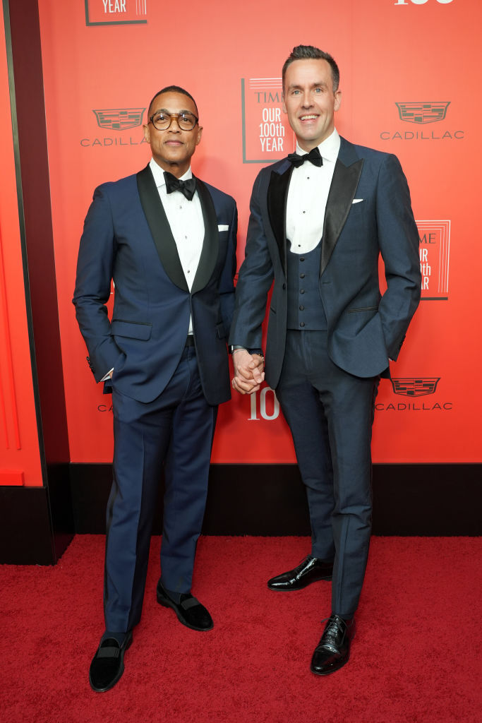 Don Lemon and Tim Malone at the Time 100 Gala