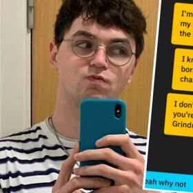 Man turns to Grindr for an unusual reason and finds success