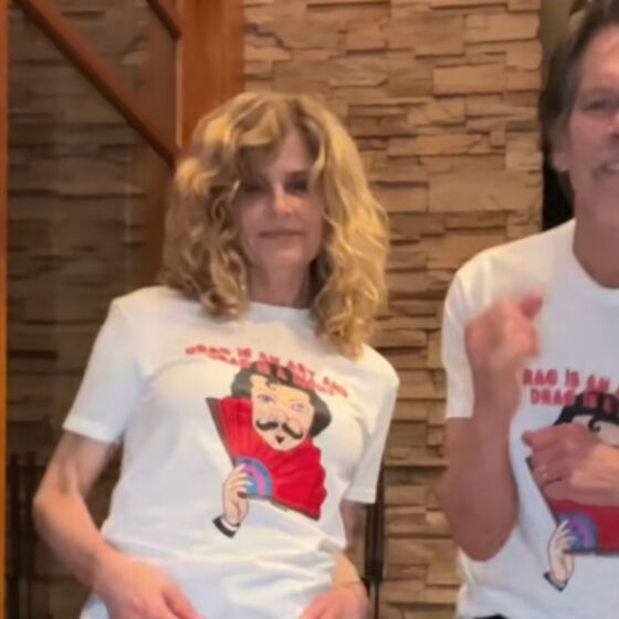 Kevin Bacon goes viral, and triggers the haters, with cute, drag-lovin’ video