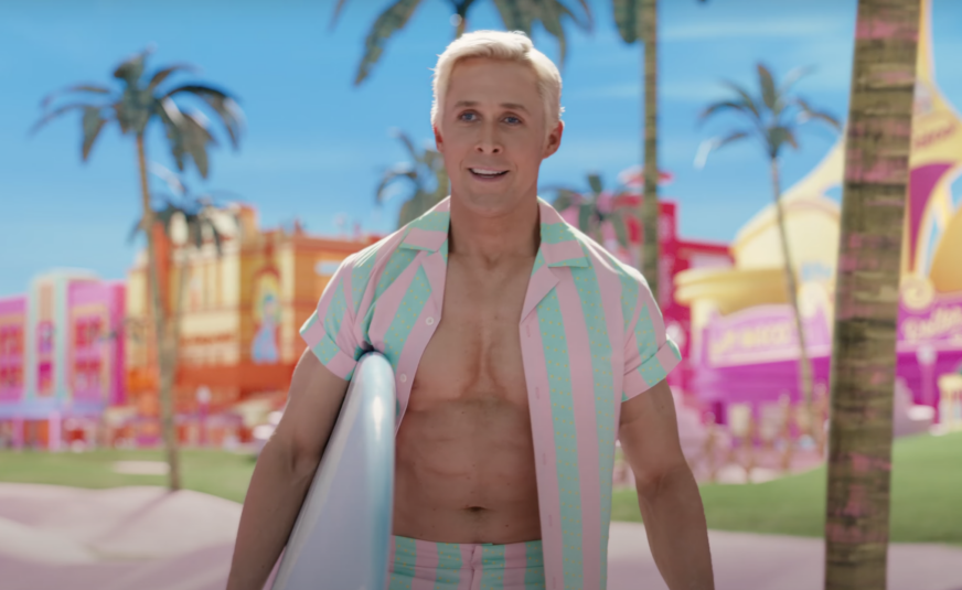Ryan Gosling as Ken in the 'Barbie' movie