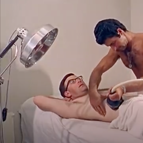 This 1960s video about a “Men’s Gym” might as well be an advertisement for a gay bathhouse
