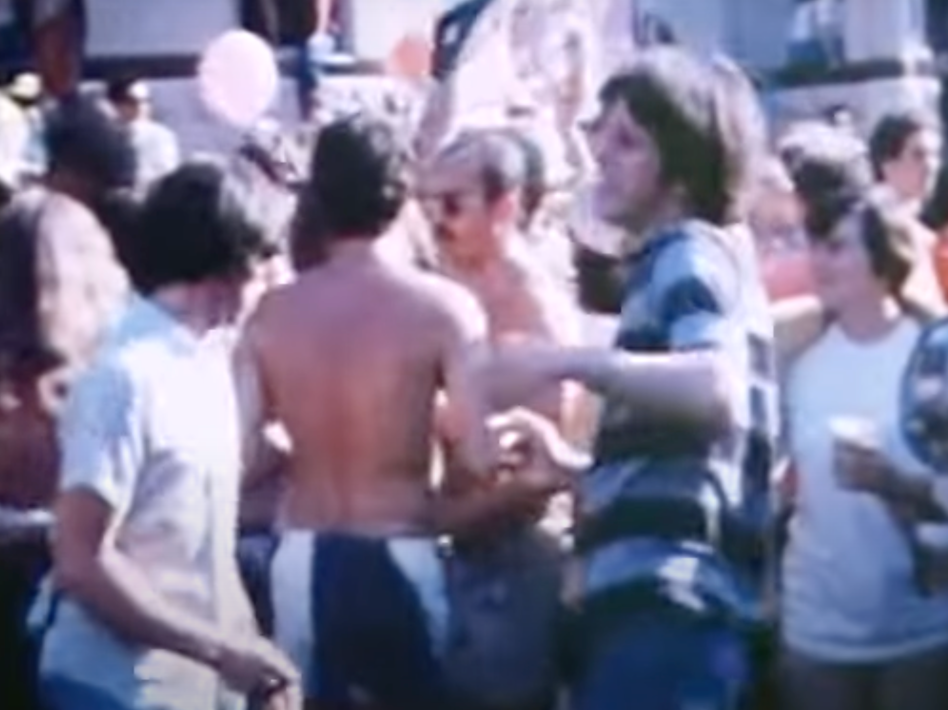 Check out this incredible 16mm footage from Gay Pride Day in 1978