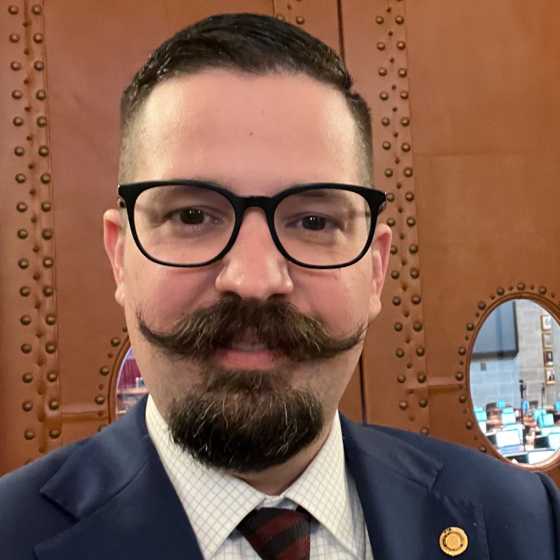 Twitter just took this GOP lawmaker and his creepy mustache to the library over his transphobic new bill