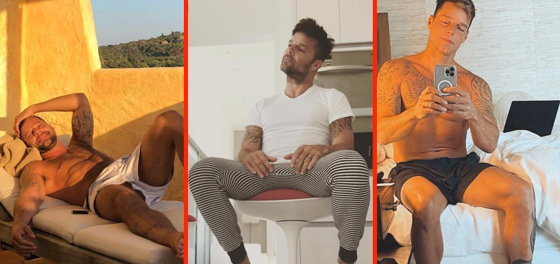 PHOTOS: An appreciation post about Ricky Martin’s manspread