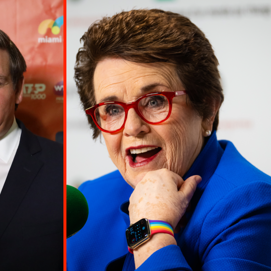 Tennis legend Billie Jean King has alarming news for Ron DeSantis: “He probably has gay kids in his family”