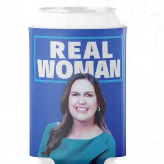 Sarah Huckabee Sanders launches line of anti-trans beer koozies & the response is exactly what you’d expect