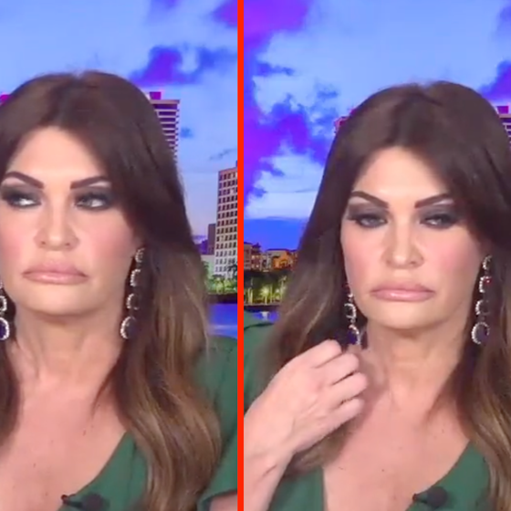 Kimberly Guilfoyle can barely stay awake while interviewing crazy right-wing conspiracy theorist