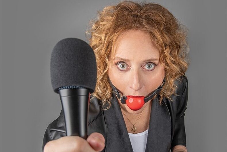 Judy Gold has choice words for both sides of the political aisle, and most of them are four letters