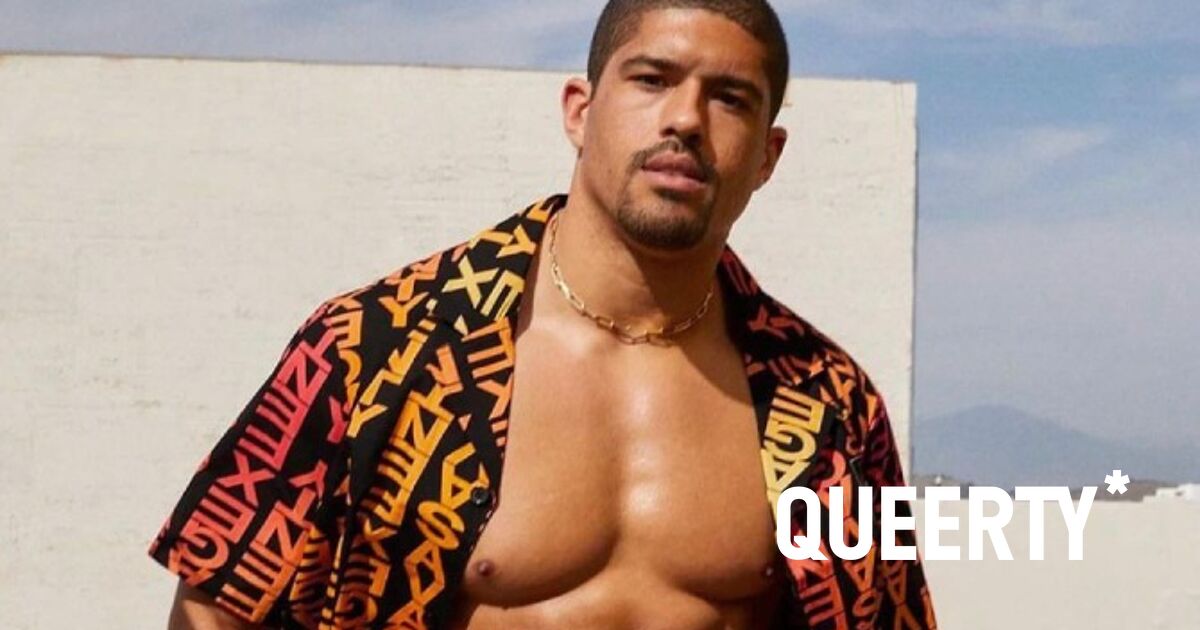 Wrestler Anthony Bowens models the new 'Savage X Fenty' Pride underwear and  … WOW - Queerty