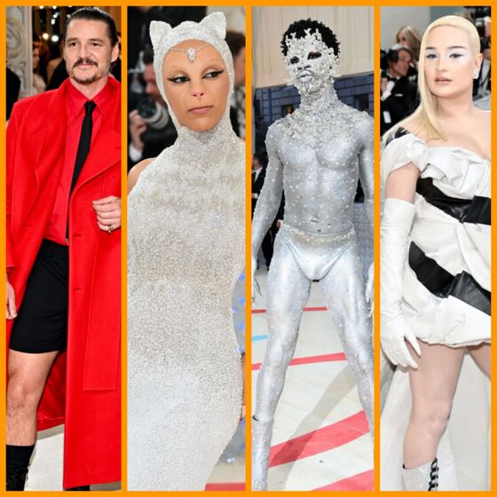 Pedro Pascal’s legs, Lil Nas X’s silver speedo, & 21 other fearless fits from the 2023 Met Gala