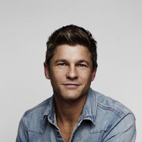 David Burtka on giving gay daddy vibes, beer funnels, and wearing a harness