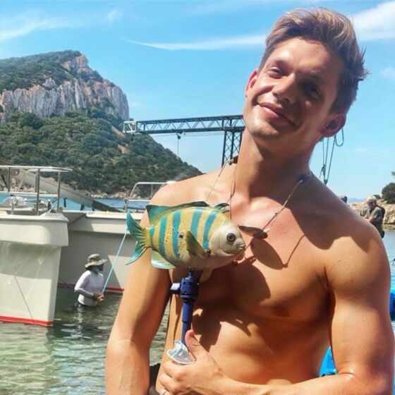 The hunky puppeteer behind ‘The Little Mermaid’s Flounder has got the internet all wet