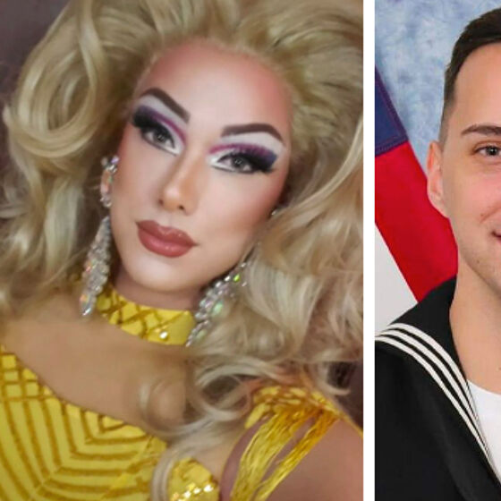 US Navy’s drag sweetheart Harpy Daniels has a message for critics: “Haters only hate when we’re winning!”
