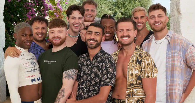 The contestants on 'I Kissed A Boy'
