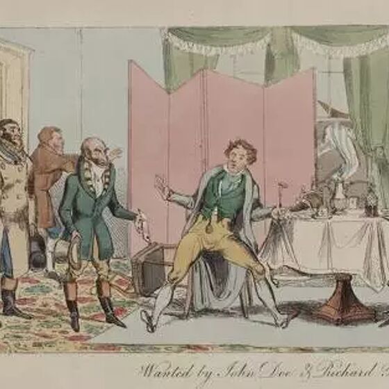 The “molly houses” of the Regency era were basically just sophisticated 19th century gay sex clubs