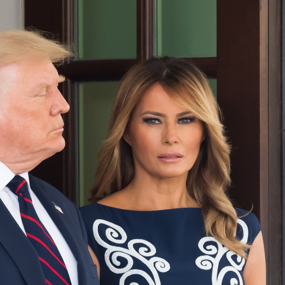 Only Melania could find a way to use her husband’s rape trial to make more money for herself