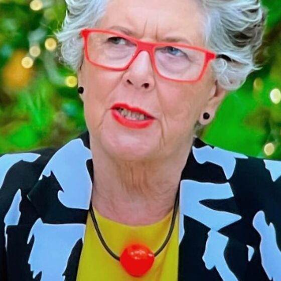 Andy Cohen asks Prue Leith to explain THAT necklace