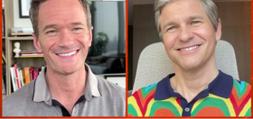 Neil Patrick Harris & David Burtka remember the “naughty” details of their first dinner party together