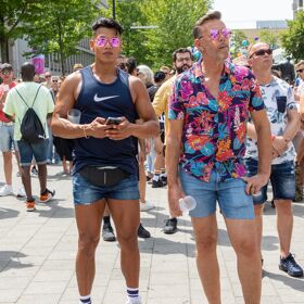It’s finally shorts season, and the gays are checking their inseams