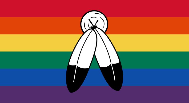 Two-Spirit Pride Flag