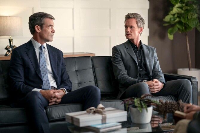Tuc Watkins and Neil Patrick Harris in 'Uncoupled'