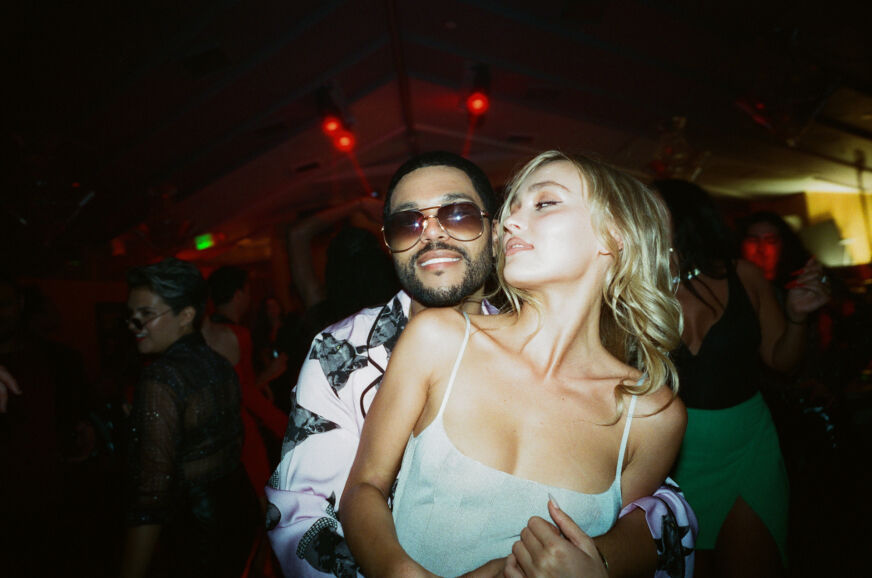 The Weeknd and Lily Rose Depp in 'The Idol'
