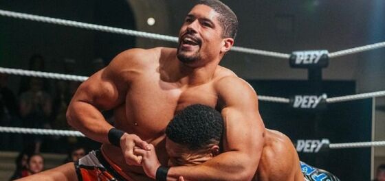 PHOTOS: 19 pics of pro wrestler Anthony Bowens at this man-grappling best