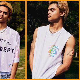 The NFL’s first ever Pride collection is here, queer, and super sexy