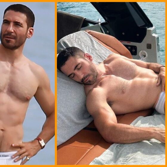 ‘Sense8’ stud Miguel Ángel Silvestre soaks up the sun in his underwear & instantly gives us heatstroke