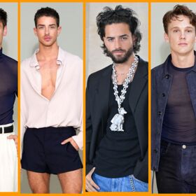 PHOTOS: Manu Ríos, Tom Daley & all the It boys give sultry ‘Zoolander’ vibes at Paris Fashion Week