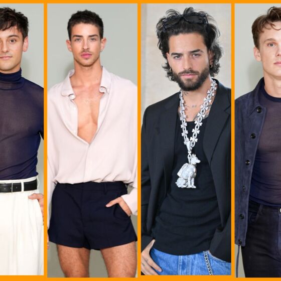 PHOTOS: Manu Ríos, Tom Daley & all the It boys give sultry ‘Zoolander’ vibes at Paris Fashion Week